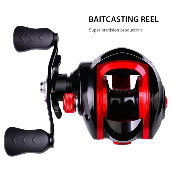Wholesale Baitcasting Reels 12 Gear Magnetic Brakes 7.2:1 Gear Ratio Metal Fishing Reels