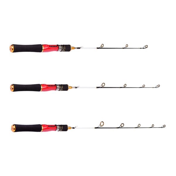 Factory OEM Custom Ice Fishing Rod Fiberglass Plug-in BaitCasting Rods