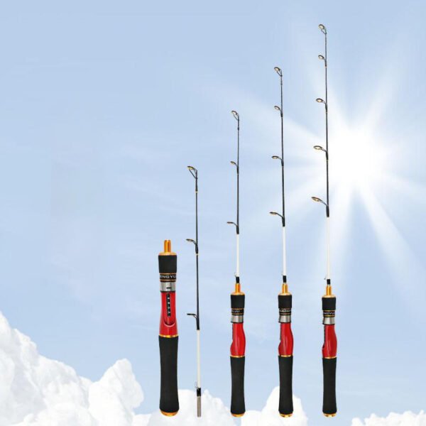 Factory OEM Custom Ice Fishing Rod Fiberglass Plug-in BaitCasting Rods - Image 3