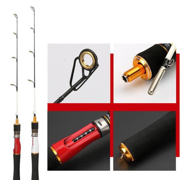 Factory OEM Custom Ice Fishing Rod Fiberglass Plug-in BaitCasting Rods - Image 5