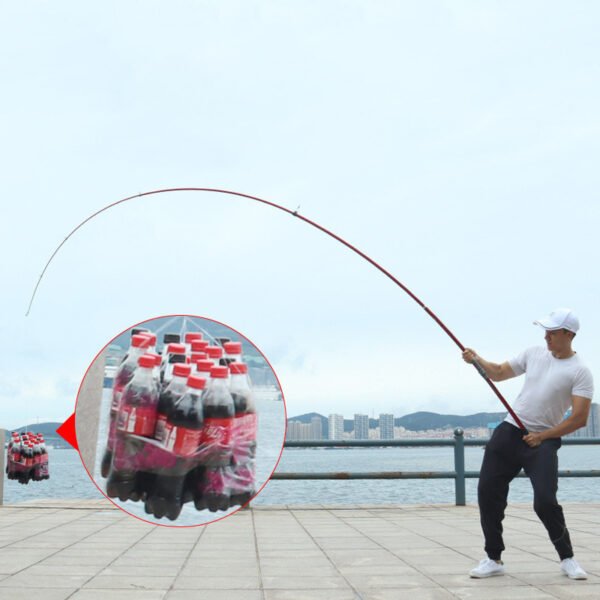 Wholesale OEM Large Fish Anchor Fishing Rod  Carbon Fbier Metal Guides Spinning Rods - Image 4