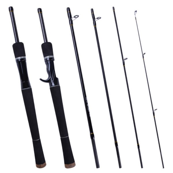 Factory Custpm Lure Fishing Rod Freshwater  Carbon Fiber Spinning Rod and Casting Rod - Image 2