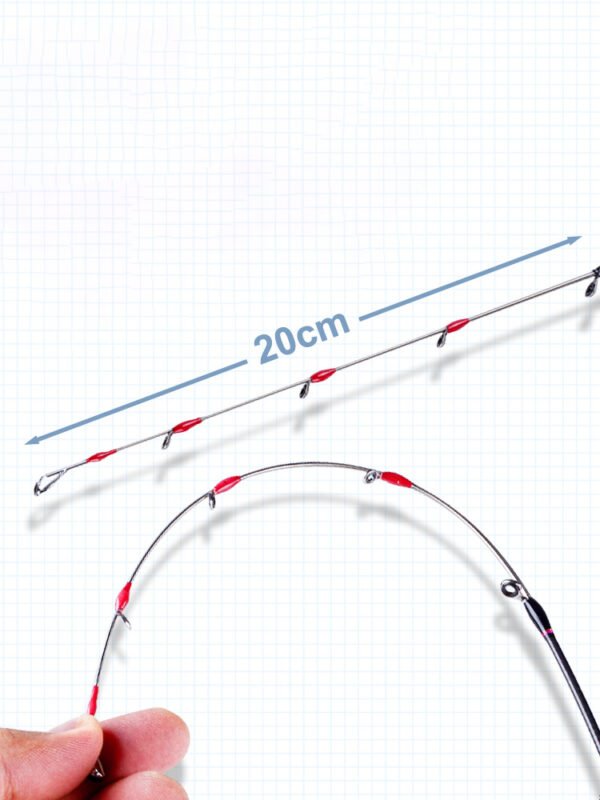 Wholesale Custom Carbon Fiber Slow Action Raft Fishing Rod - Image 4