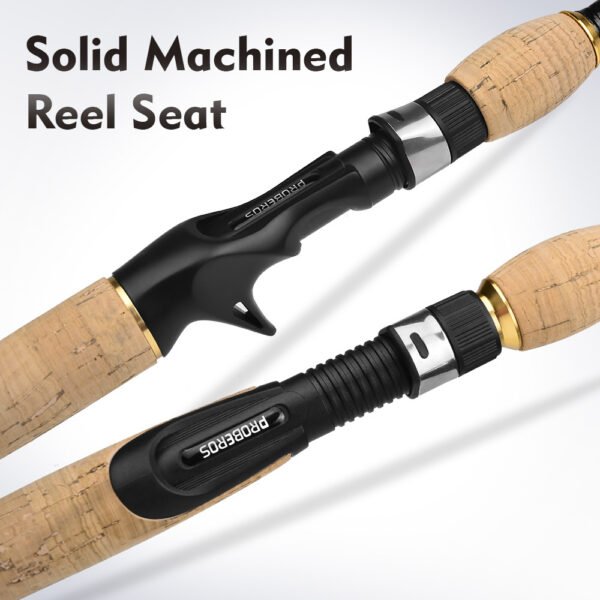Factory Custom Sea Fishing Rod Carbon Fiber Cermaic Guide Ring Baitcasting Rods - Image 4