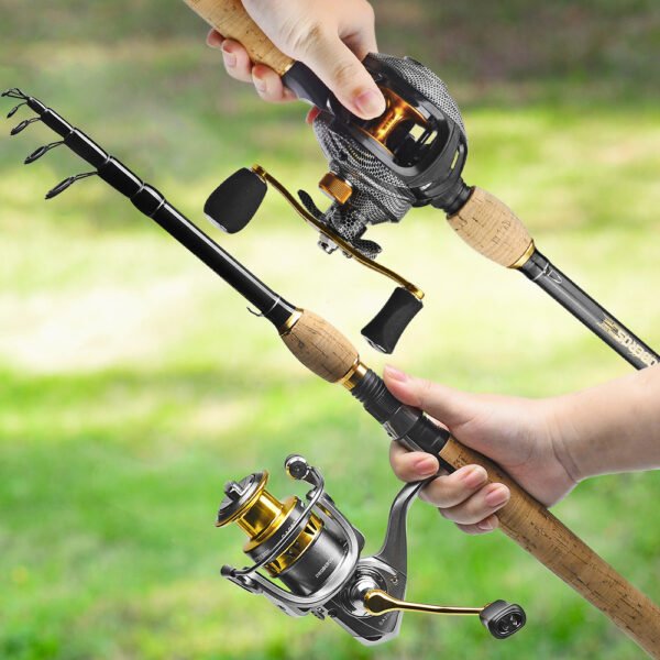 Factory Custom Outdoor Lure Fishing Set Casting Rods Spinning Rods OEM - Image 3