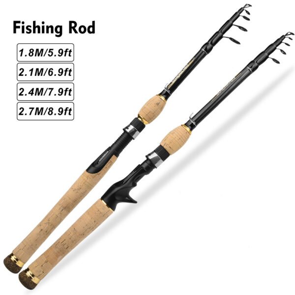 Factory Custom Outdoor Lure Fishing Set Casting Rods Spinning Rods OEM - Image 9