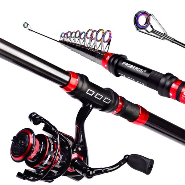 Custom Sea Fishing Rods Carbon Fiber Spinning Rods Wheel Set