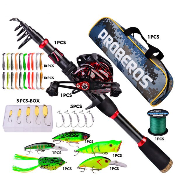 Manufacturer Custom Long-casting Fishing Rod : Baitcasting Fishing Rods with Baitcasting Reels | with Spinning Rods with Spinning Reels - Image 2