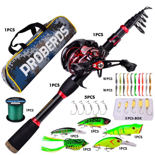 Manufacturer Custom Long-casting Fishing Rod : Baitcasting Fishing Rods with Baitcasting Reels | with Spinning Rods with Spinning Reels - Image 3