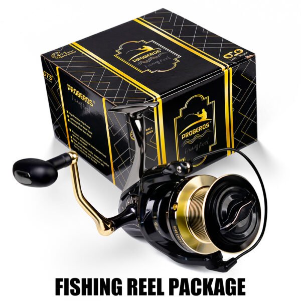 Factory OEM 4+1 Ball Bearing Metal Handle 4.1:1 Gear Ratio Spinning Reels - Image 4