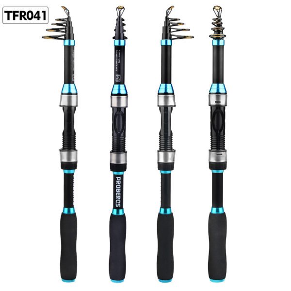 Custom Oudoor Fishing Set Glassfiber Spinning Fishing Rods with Spinning Reels - Image 3