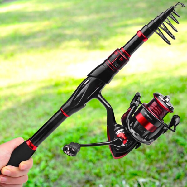 OEM Telescopic Long-casting Fishing Rod with Fishing Reels - Image 9