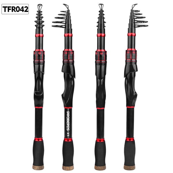 OEM Telescopic Long-casting Fishing Rod with Fishing Reels - Image 3