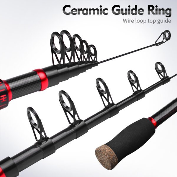 OEM Telescopic Long-casting Fishing Rod with Fishing Reels - Image 5