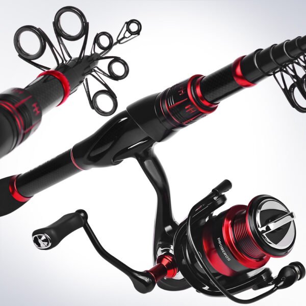 OEM Telescopic Long-casting Fishing Rod with Fishing Reels - Image 7